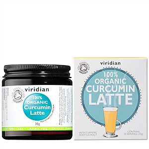 VIRIDIAN CURCUMIN LATTE ORGANIC 30 G