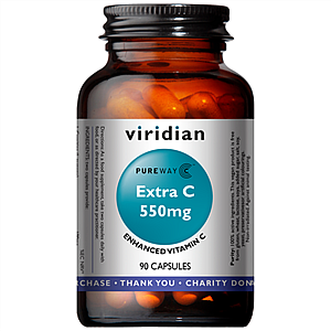 VIRIDIAN EXTRA C 550 MG 90 KAPSÚL (Vitamín C 550 mg)