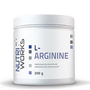 NUTRIWORKS L-ARGININE 200 G (silový tréning)