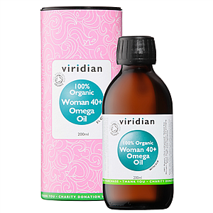 VIRIDIAN WOMAN 40+ OMEGA OIL 200 ML ORGANIC